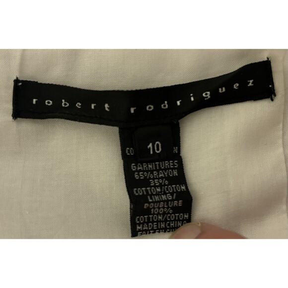 Robert Rodriguez Size 10 Dress Romantic Tiered Lined Victorian Peasant Prairie - Picture 10 of 14